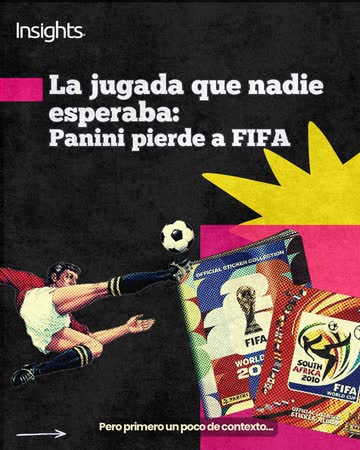 Panini pierde a FIFA — la jugada que nadie esperaba